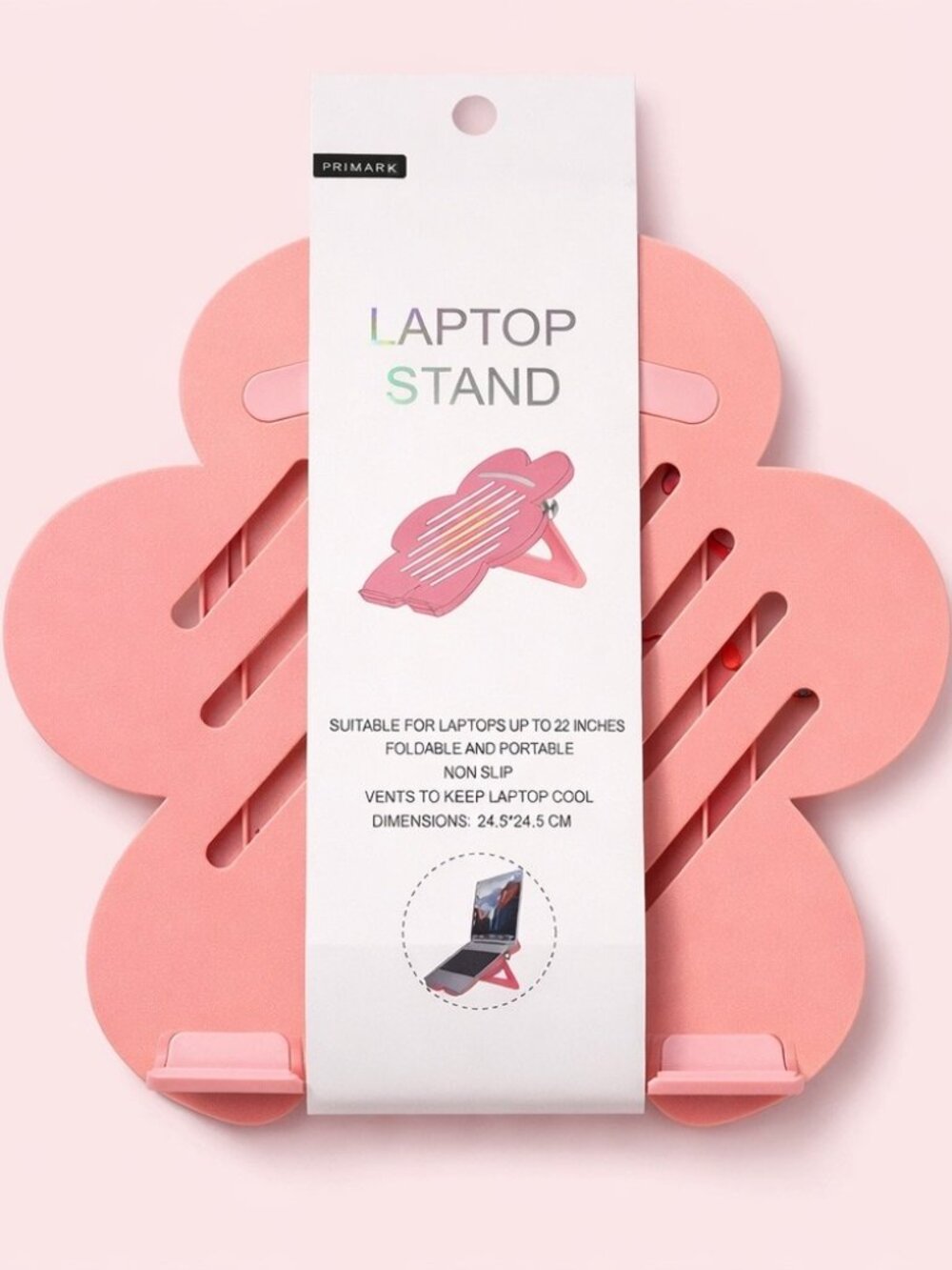 [BOGO] NWT Primark Pink Flower Laptop Stand